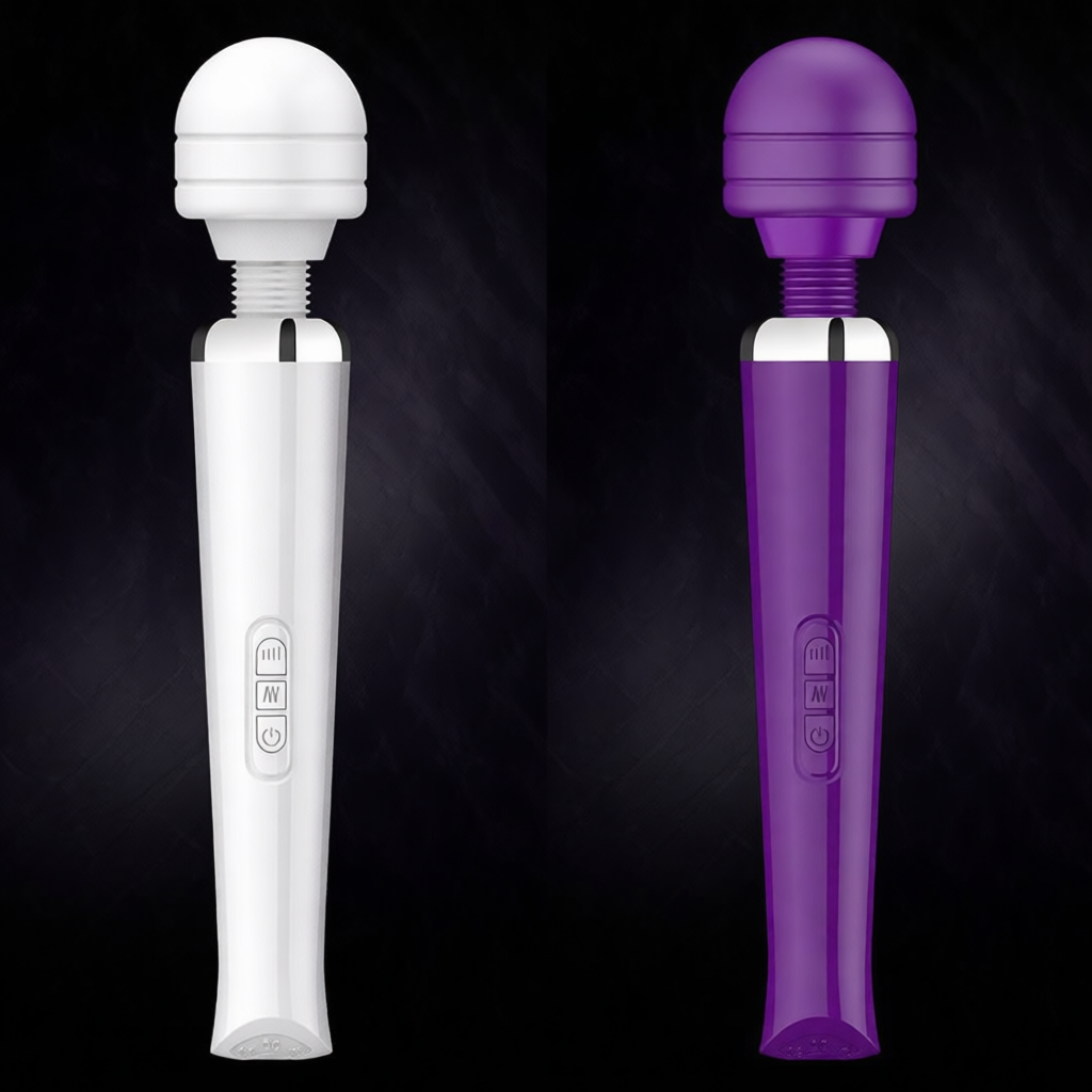 Loving Joy Rechargeable Magic Wand Vibrator White