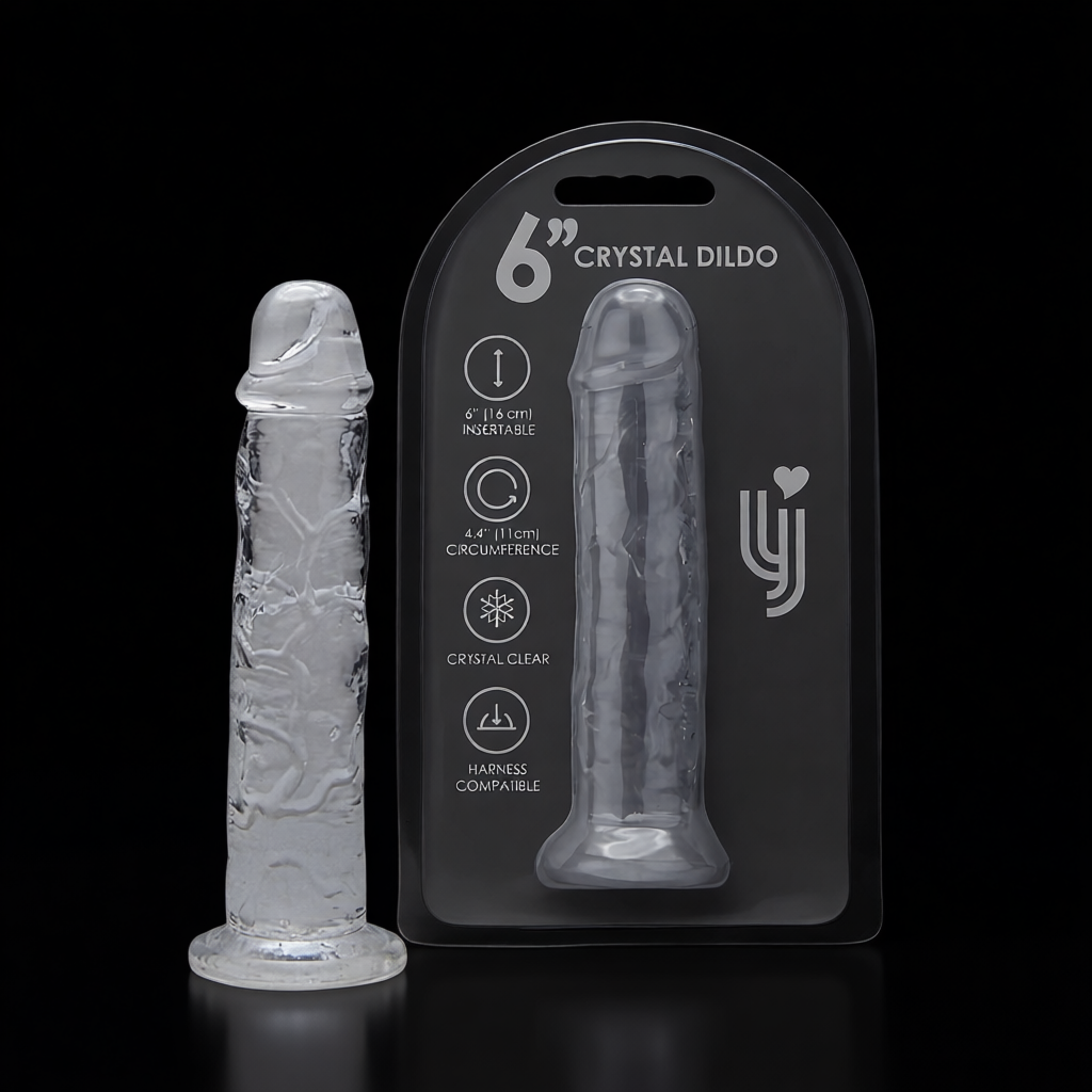 Loving Joy 6 Inch Suction Cup Dildo