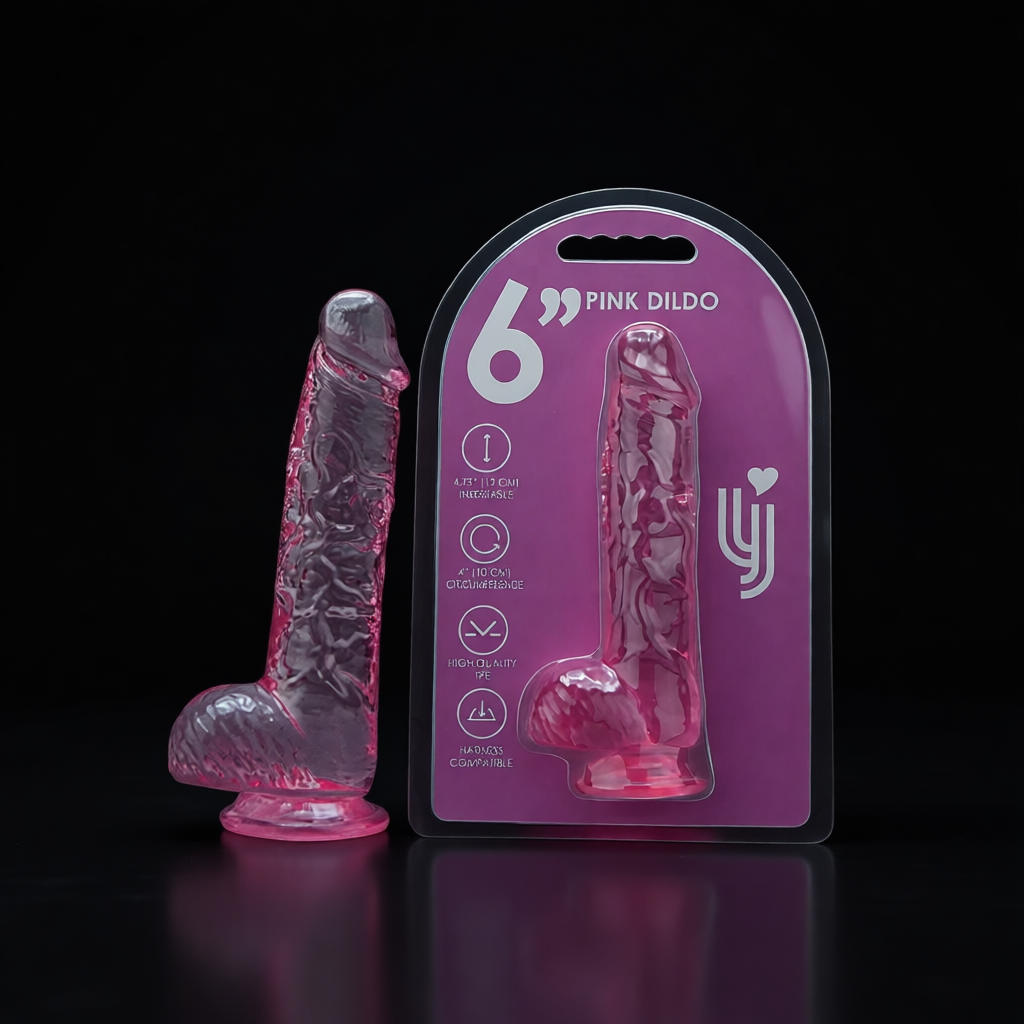 Loving Joy 6 Inch Suction Cup Dildo