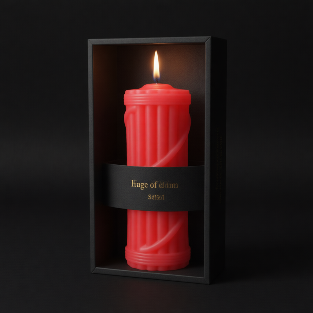 Bound to Play. Hot Wax Candle