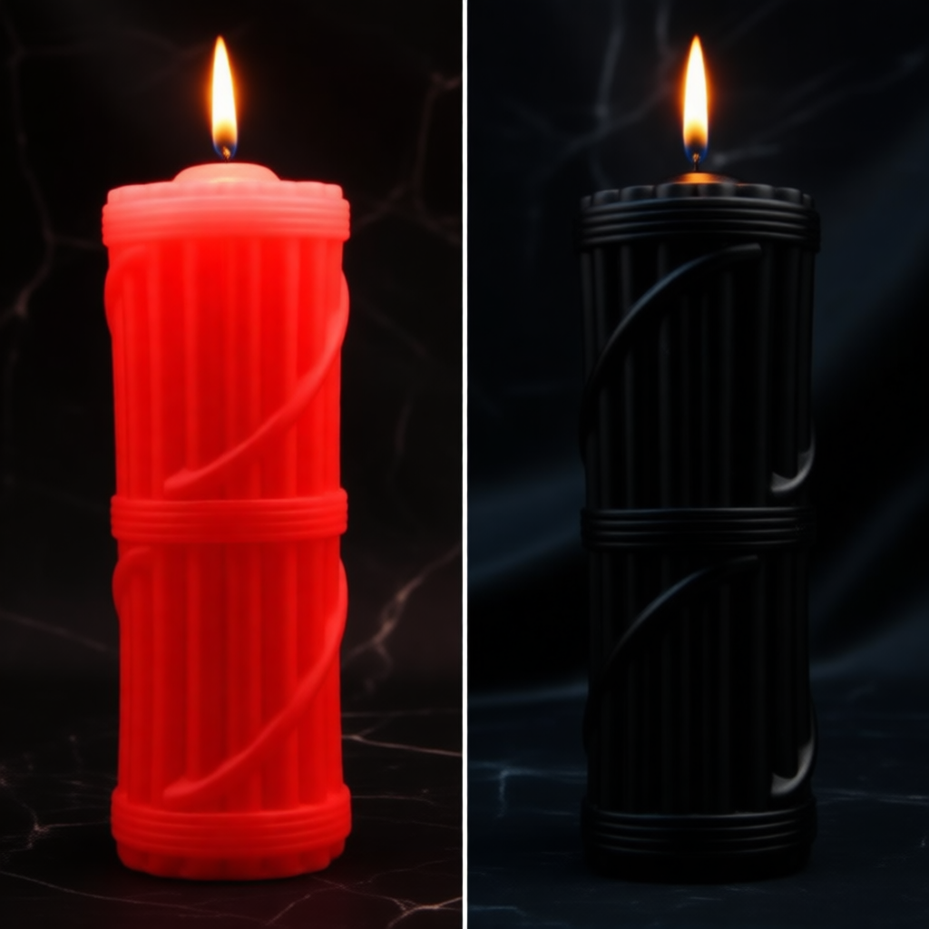 Bound to Play. Hot Wax Candle