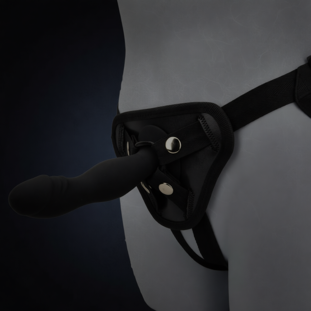 Loving Joy 6 Inch Silicone Strap On Dildo Kit