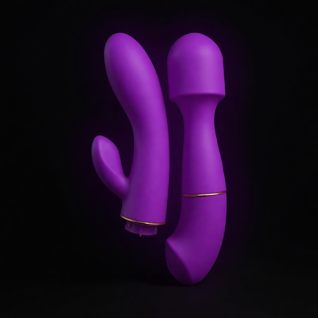 Loving Joy DUA Interchangeable Vibrator with 2 Attachments